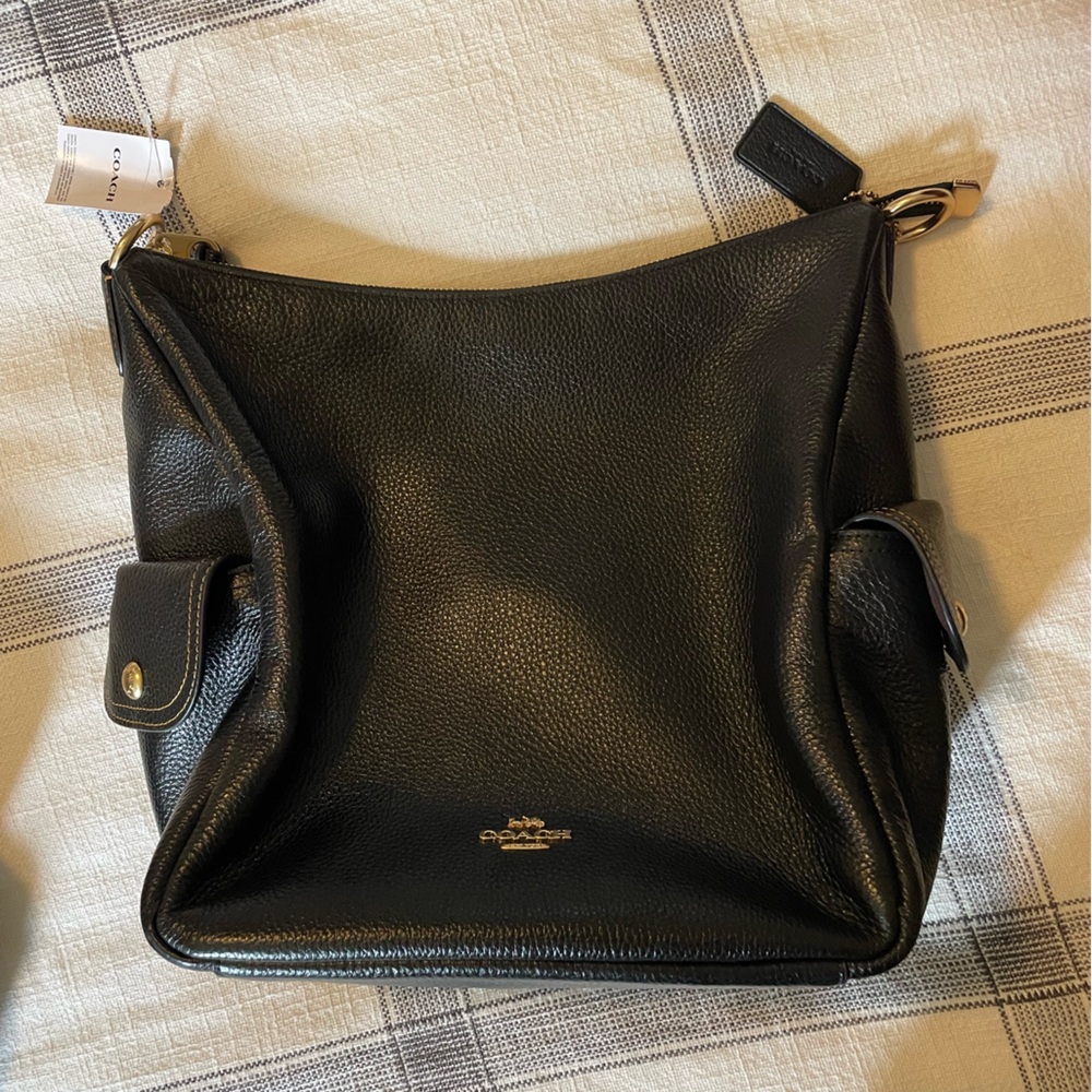 Black Coach shoulder bag